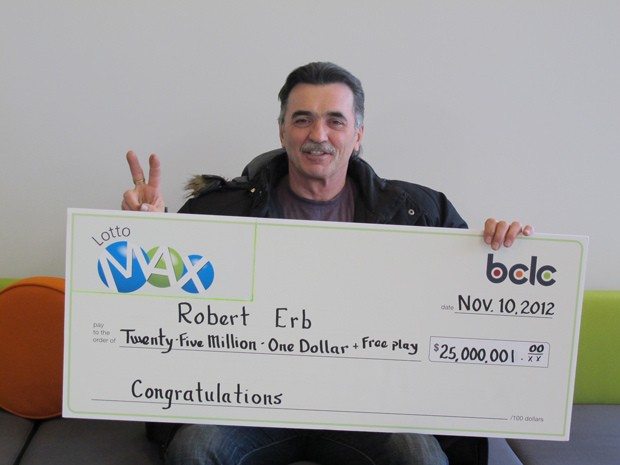 Robert Erb, lottery winner