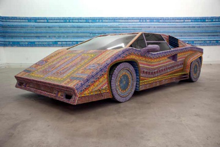 Lottery ticket art - Dream Car