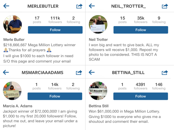 instagram scam accounts - how to check your instagram followers for scammers