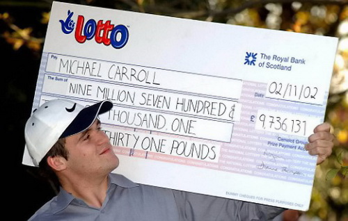 Lottery loser - Michael Carroll