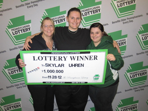 Skylar Uhren - the first time lottery player