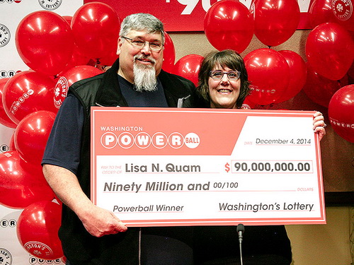 Lisa Quam - the first time lottery player