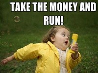 Can somebody run with your lottery syndicate money?