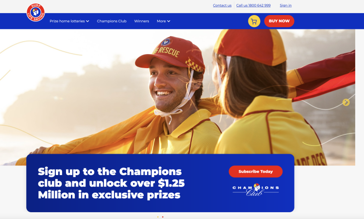 Surf Life Saving Lotteries