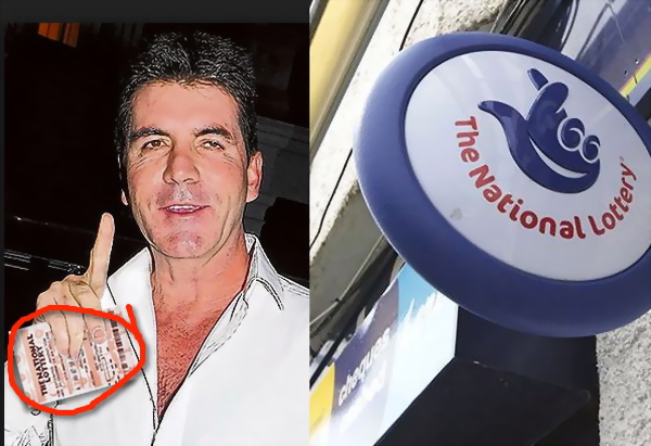 Simon Cowell is a Regular Lottery Player