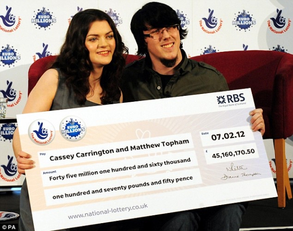 Matt Topham and Cassey Carrington