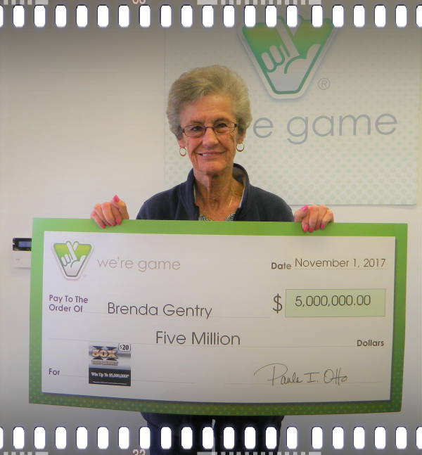 Brenda Gentry, multiple lottery winner