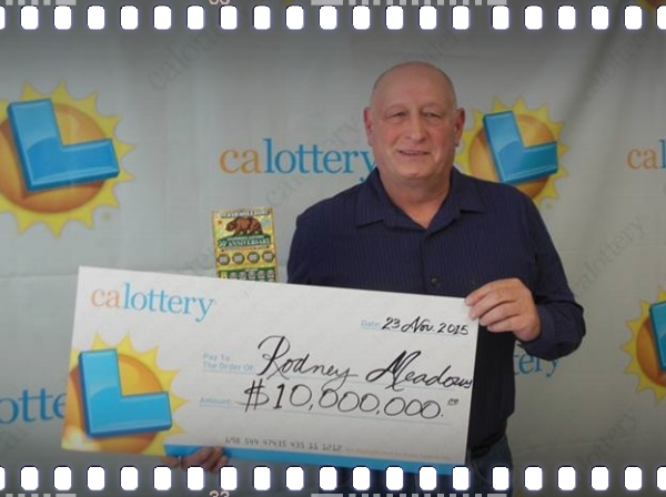 Rodney Meadows, multiple lottery winner