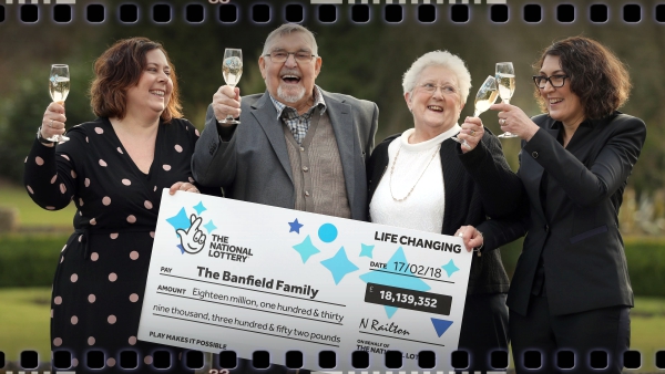 Dennis and Shirley Banfield and Family