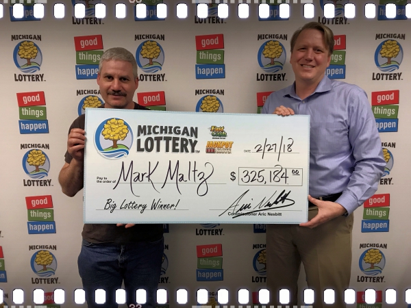 Mark Maltz, twice in one day lottery winner