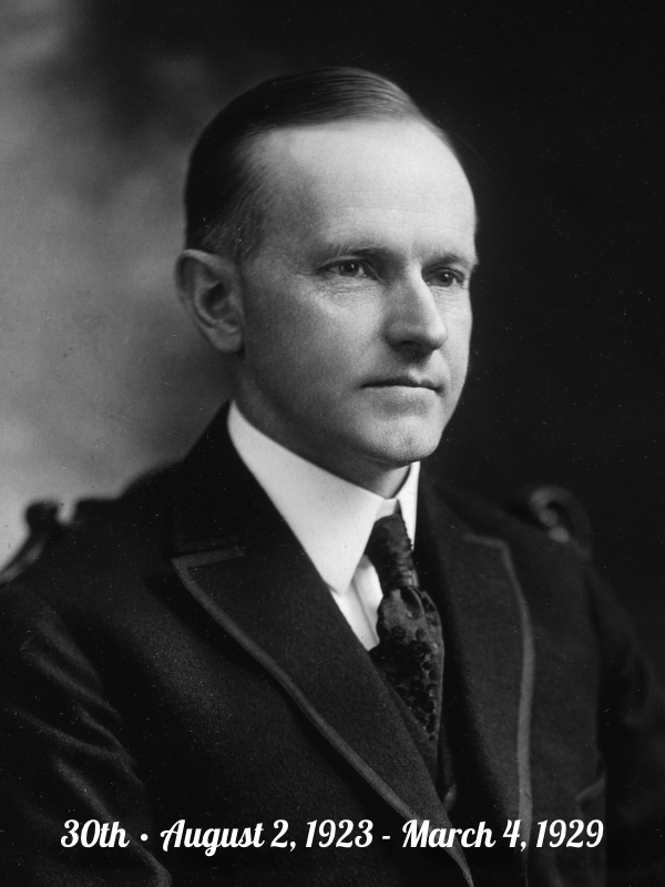 Calvin Coolidge, the 30th President