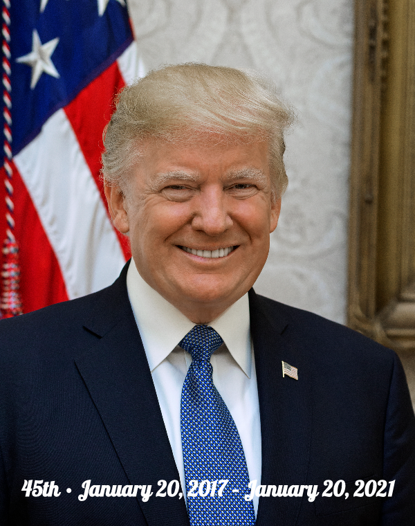Donald Trump, the 45th President of the United States